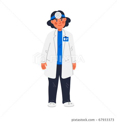 ENT or ORL. Woman - otolaryngologist. ORL-H N ENT or ORL. Woman - otolaryngologist. ORL-H N 67933373