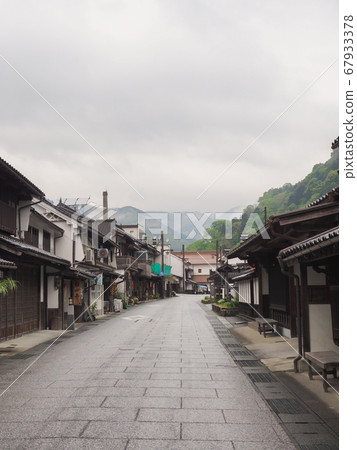 中國地方山區的岡山縣胜山市鎮景觀保護區 67933378