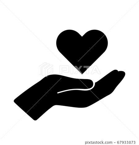 Heart illustration icon material Heart illustration icon material 67933873