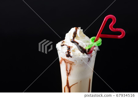 fruit cocktail ice cream 67934516