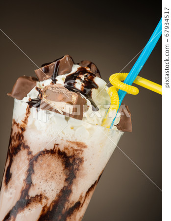 fruit cocktail ice cream 67934517