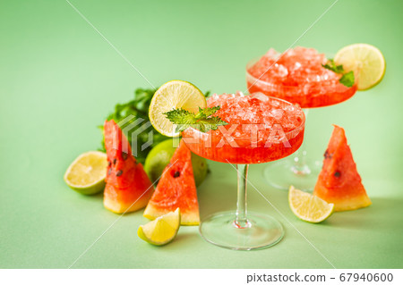 Watermelon cocktail margarita 67940600