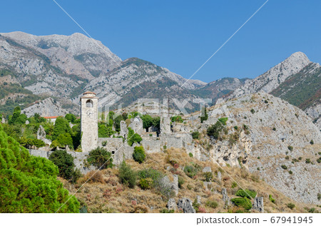 Tower at the old Bar, Montenegro Tower at the old Bar, Montenegro 67941945