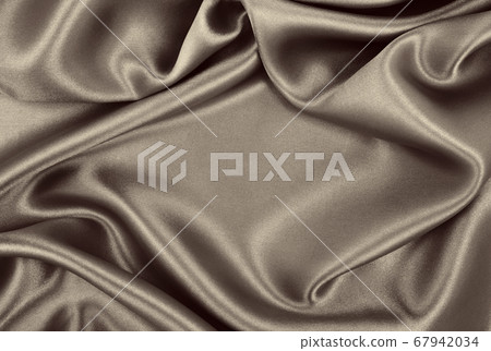 Smooth elegant brown silk or satin texture as Smooth elegant brown silk or satin texture as 67942034