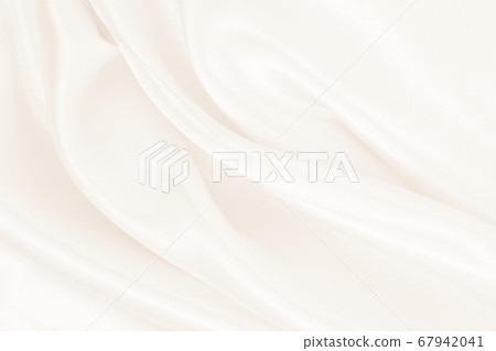 Smooth elegant golden silk or satin luxury cloth 67942041