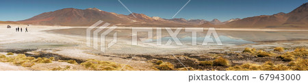 Panoramic view at White Lagoon - South of Bolivia. Panoramic view at White Lagoon - South of Bolivia. 67943000