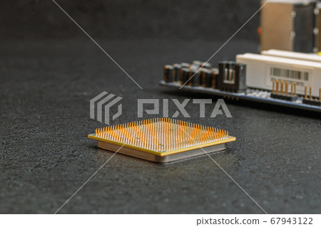 computer processor pins to the top, on the table repair equipment computer processor pins to the top, on the table repair equipment 67943122