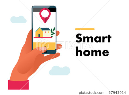 Internet of Things vector concept illustration. 67943914