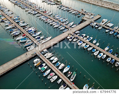 Top view of the marina in Ashkelon Top view of the marina in Ashkelon 67944776