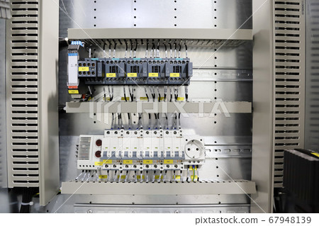 Electrical equipment in control compartment of switchgear 67948139