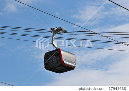 挪威Voss纜車從卑爾根線的Voss站到Hangulstoppen 67948688