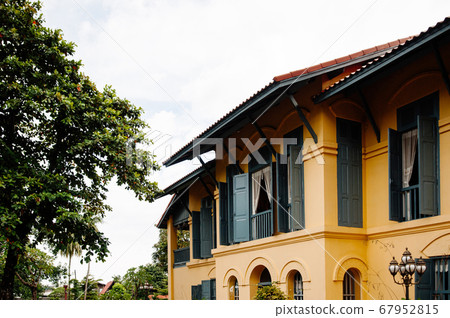 Nakhon Phanom old Governor house with French colonial architecture style 67952815