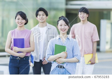 College student's portrait College student's portrait 67953283