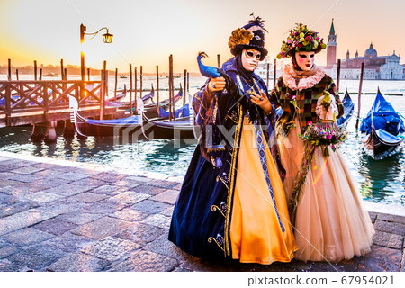 Venice, Italy - Carnival in Piazza San Marco Venice, Italy - Carnival in Piazza San Marco 67954021