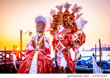 Venice, Italy - Carnival in Piazza San Marco Venice, Italy - Carnival in Piazza San Marco 67954397