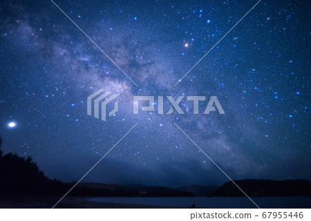 沖繩八重山銀河夜景銀河繁星點點的天空繁星點點的星系夜空星座星雲天文觀測天文物體 67955446