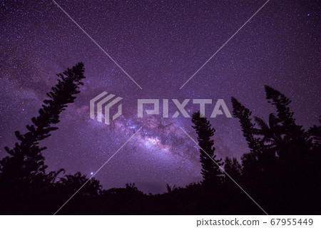 Okinawa Yaeyama milky way night view milky way starry sky starry galaxy night sky constellation nebula astronomical observation astronomical object Okinawa Yaeyama milky way night view milky way starry sky starry galaxy night sky constellation nebula astronomical observation astronomical object 67955449