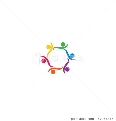Community logo icon colorful Community logo icon colorful 67955857