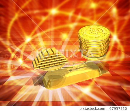 金條和余額來衡量匯率 67957350