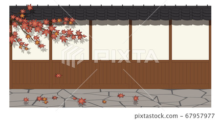 秋天的珀斯與秋天的落葉,在土壤和董事會的牆上 秋天的珀斯與秋天的落葉,在土壤和董事會的牆上 67957977