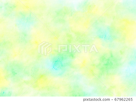 水彩背景素材綠色 水彩背景素材綠色 67962265