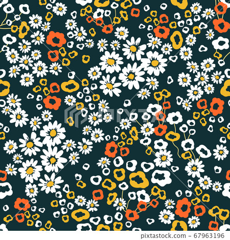 Seamless print with  small flowers. 67963196