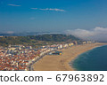 beautiful seaside resort of Nazare in Portugal 67963892