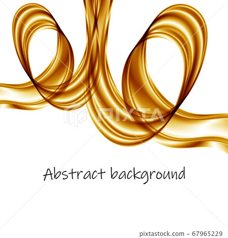Modern smoky vector wave on a white abstract background. Design element Modern smoky vector wave on a white abstract background. Design element 67965229