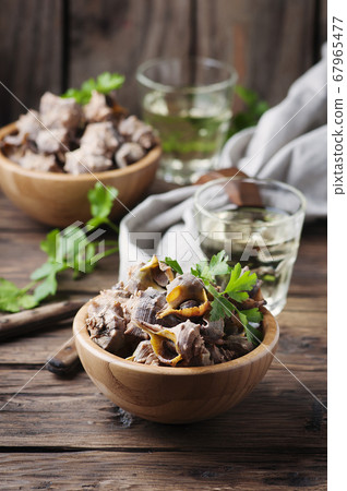 Sardinian traditional dish of murex brandaris 67965477