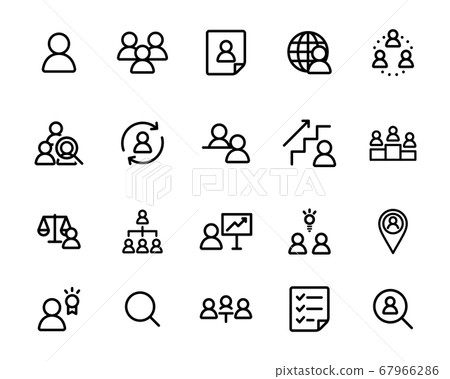 人力資源圖標集/面試/業務/提升/求職 人力資源圖標集/面試/業務/提升/求職 67966286