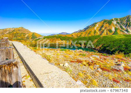 Murodo autumn scenery, Mikurigaike [Toyama Prefecture] 67967348