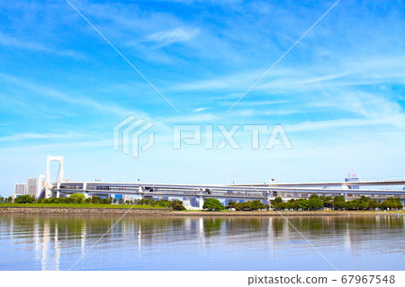 彩虹橋風景在東京 67967548