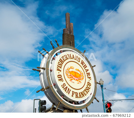 Fisherman's Wharf sign in San Francisco 67969212