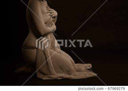 A sensual shot of a woman in underwear 67969279