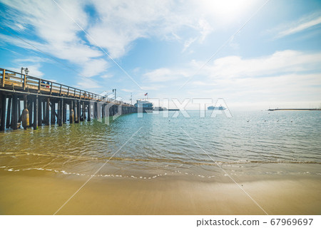 pier in Santa Barbara pier in Santa Barbara 67969697