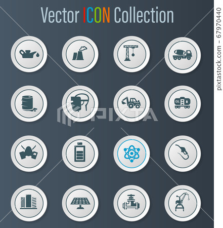 Industry icons set Industry icons set 67970440