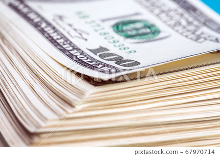 dollars banknote close-up 67970714