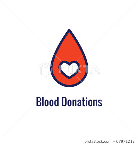 Blood testing and work icon showing one aspect of Blood testing and work icon showing one aspect of 67971212