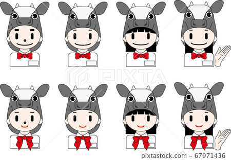 [圖標]頭飾牛 67971436