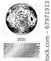 Moon Calendar 2021 Northern Hemisphere White 67971913