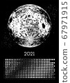 Moon Calendar 2021 Southern Hemisphere Black 67971915