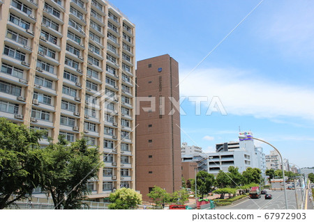 Scenery 2 in front of Isogo station, Yokohama Scenery 2 in front of Isogo station, Yokohama 67972903