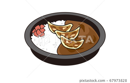Japanese dumpling curry lunch to take home Japanese dumpling curry lunch to take home 67973828