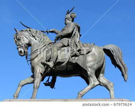 Statue of Josip Jelacic in Zagreb Croatia Statue of Josip Jelacic in Zagreb Croatia 67975624
