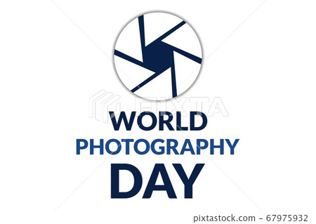 World photo or photography Day. August 19. Holiday concept. Template for background, banner, card 67975932