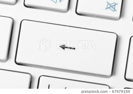 close up of a white computer keyboard close up of a white computer keyboard 67979189