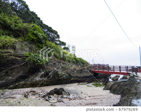 Scenery of Jogashima Island, Miura Peninsula during the rainy season Scenery of Jogashima Island, Miura Peninsula during the rainy season 67979269