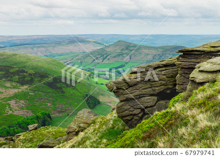 View on the Hills near Edale, Peak District 67979741