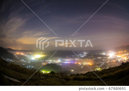 Night view of Mt. 67980691