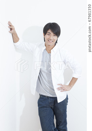 A smiling man A smiling man 67981350